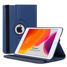 Microsonic Apple iPad 10.2 9. Nesil A2602-A2604-A2603-A2605 360 Rotating Stand Deri Lacivert Kılıf