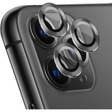 Microsonic Apple iPhone 11 Pro Füme Tekli Kamera Lens Koruma Camı