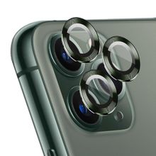 Microsonic Apple iPhone 11 Pro Max Tekli Koyu Yeşil Kamera Lens Koruma Camı