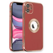 Microsonic Apple iPhone 12 Flash Stamp Kırmızı Cep Telefonu Kılıfı