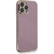 Microsonic Apple iPhone 12 Pro Max Olive Plated Lila Kılıf
