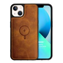 Microsonic Apple iPhone 13 Magsafe Genuine Leather Kılıf