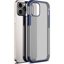 Microsonic Apple iPhone 13 Pro Frosted Frame Lacivert Cep Telefonu Kılıfı