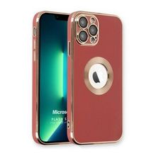 Microsonic Apple iPhone 13 Pro Max Flash Stamp Kırmızı Cep Telefonu Kılıfı