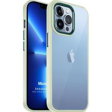 Microsonic Apple iPhone 13 Pro Max Shadow Planet Açık Yeşil Cep Telefonu Kılıfı