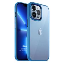 Microsonic Apple iPhone 13 Pro Shadow Planet Mavi Cep Telefonu Kılıfı