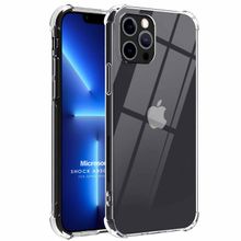 Microsonic Apple iPhone 13 Şeffaf Shock Absorbing Cep Telefonu Kılıfı