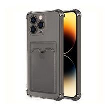 Microsonic Apple iPhone 14 Pro Card Slot Shock Füme Cep Telefonu Kılıfı