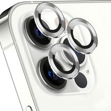 Microsonic Apple iPhone 14 Pro Gümüş Tekli Kamera Lens Koruma Camı