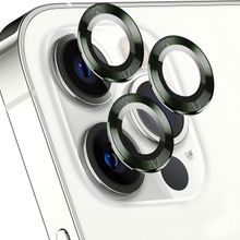 Microsonic Apple iPhone 14 Pro Max Tekli Koyu Yeşil Kamera Lens Koruma Camı