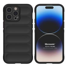 Microsonic Apple iPhone 14 Pro Oslo Prime Siyah Cep Telefonu Kılıfı