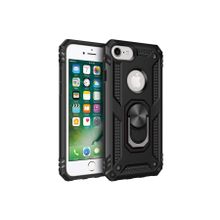 Microsonic Apple iPhone 6 Military Ring Holder Siyah Kılıf