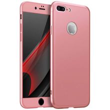 Microsonic Apple iPhone 8 Double Dip 360 Protective Rose Gold Kılıf