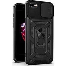 Microsonic Apple iPhone 8 Impact Resistant Siyah Cep Telefonu Kılıfı