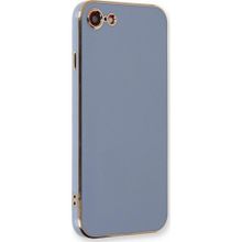 Microsonic Apple iPhone 8 Olive Plated Lavanta Grisi Kılıf