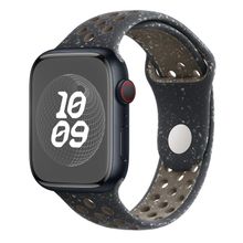 Microsonic Apple Watch SE 2022 40 mm Flame Sport Band Siyah Kordon
