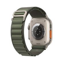 Microsonic Apple Watch SE 40 mm Alpine Loop Yeşil Kordon