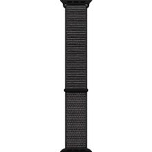 Microsonic Apple Watch SE 40 mm Woven Sport Loop Siyah Hasırlı Kordon