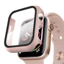 Microsonic Apple Watch SE 44 mm Rose Gold Matte Premium Slim Watch Band Kılıf