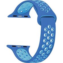Microsonic Apple Watch Series 1 42 mm Rainbow Sport Band Acem Mavisi Kordon
