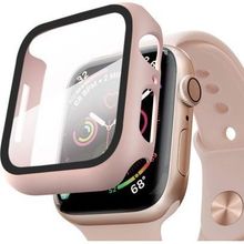 Microsonic Apple Watch Series 1 Rose Gold 42 mm Matte Premium Slim Watch Band Kılıf