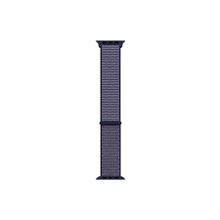Microsonic Apple Watch Series 2 38 mm Hasırlı Woven Sport Loop Midnight Blue Kordon