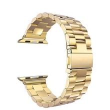 Microsonic Apple Watch Series 2 38 mm Siyah Metal Stainless Steel Kordon