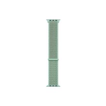 Microsonic Apple Watch Series 3 38 mm Woven Sport Loop Marine Green Hasırlı Kordon