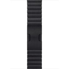 Microsonic Apple Watch Series 4 44 mm Link Bracelet Band Siyah Kordon