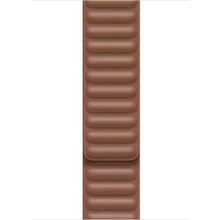 Microsonic Apple Watch Series 5 40 mm Kahverengi Leather Link Band Kordon