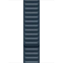 Microsonic Apple Watch Series 5 40 mm Lacivert Leather Link Band Kordon