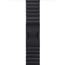 Microsonic Apple Watch Series 5 44 mm Link Bracelet Band Siyah Kordon