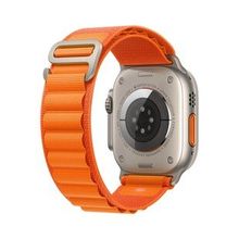 Microsonic Apple Watch Series 6 40 mm Alpine Loop Turuncu Kordon