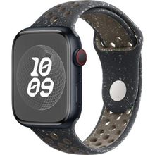 Microsonic Apple Watch Series 6 40 mm Flame Sport Band Siyah Kordon