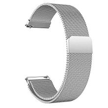 Microsonic Apple Watch Series 6 44 mm Luxe Metal Twist Gümüş Uyumlu Kordon