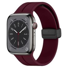 Microsonic Apple Watch Series 6 44 mm Mor Ribbon Line Kordon