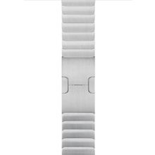 Microsonic Apple Watch Series 7 45 mm Gümüş Link Bracelet Band Kordon