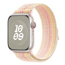 Microsonic Apple Watch Series 8 45 mm Terra Sport Loop Pembe Kordon