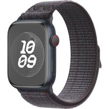 Microsonic Apple Watch Series 8 45 mm Terra Sport Loop Siyah Kordon