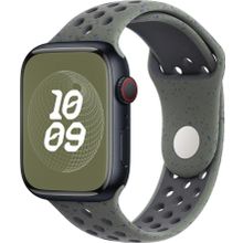 Microsonic Apple Watch Series 9 45 mm Flame Sport Band Yeşil Kordon