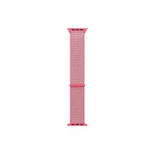 Microsonic Apple Watch Ultra 2 Hasırlı Woven Sport Loop Pembe Kordon