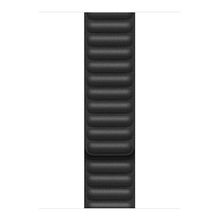 Microsonic Apple Watch Ultra 2 Leather Link Band Siyah Kordon