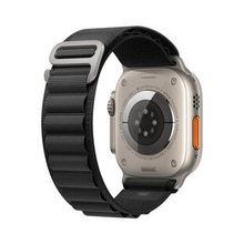 Microsonic Apple Watch Ultra Alpine Loop Siyah Kordon