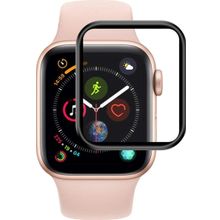 Microsonic Apple Watch Ultra Tam Kaplayan Temperli Siyah Cam Ekran Koruyucu