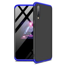 Microsonic CS110-MVI Samsung Galaxy A70 Double Dip 360 Protective Siyah Mavi Kılıf