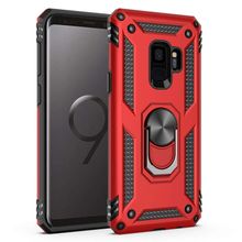 Microsonic CS135-SKYFLL-CLR-GLX-S9-KRZ Samsung Galaxy S9 Skyfall Transparent Clear Kırmızı Kılıf