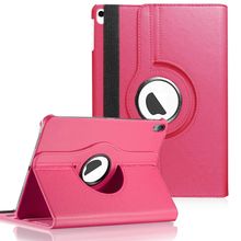 Microsonic CS150-360-ID-11-2018-PMB Apple iPad 11 İnç 2018 A1980 360 Dönerli Stand Deri Pembe Kılıf