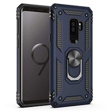 Microsonic CS220-LCV Samsung Galaxy S9 Plus Military Ring Holder Lacivert Kılıf