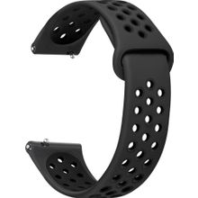 Microsonic Garmin Forerunner 255 Rainbow Gently Band Siyah Kordon