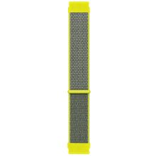 Microsonic Garmin Forerunner 645 Woven Sport Loop Sarı Hasırlı Kordon